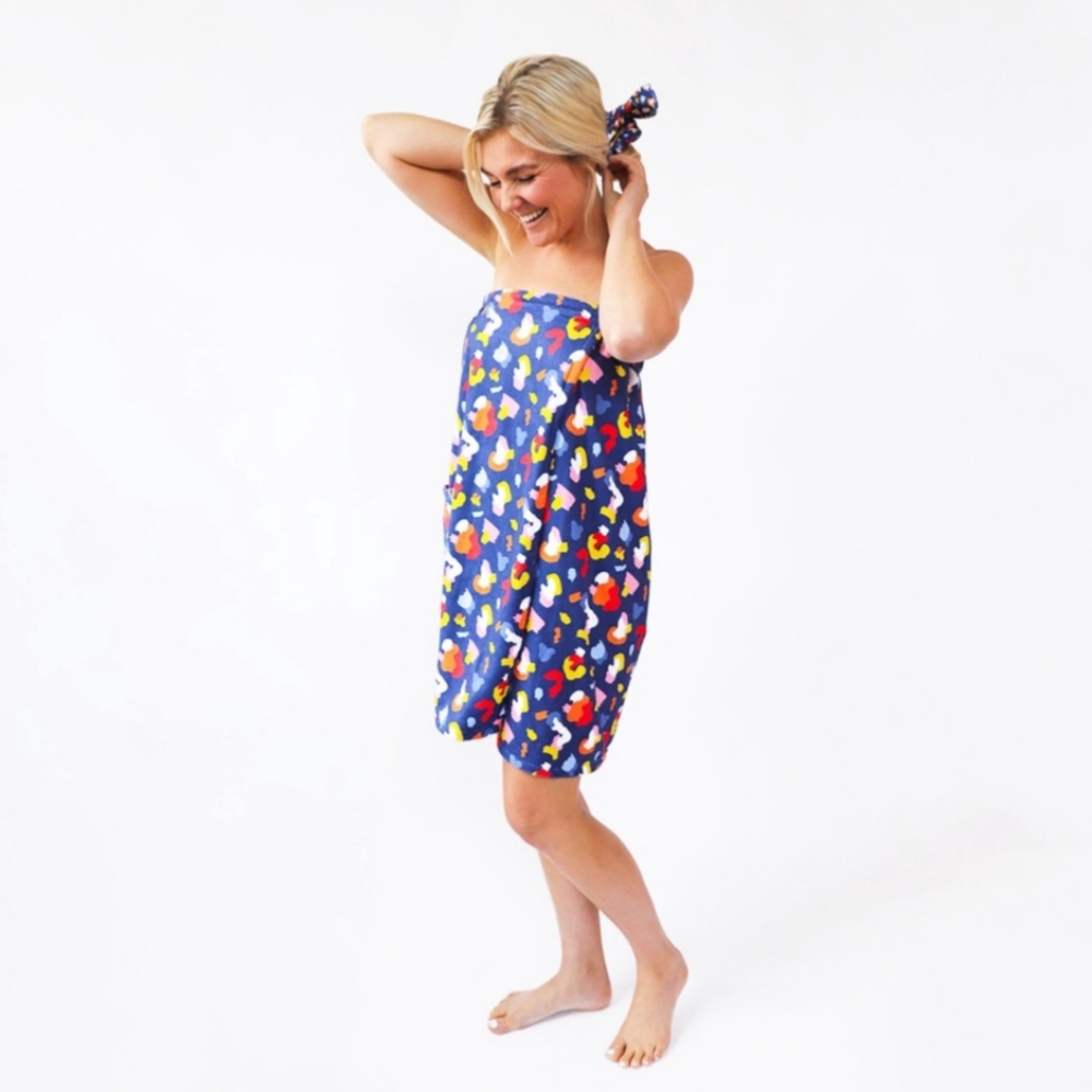 Packed Party Towel & Scrunchie Set